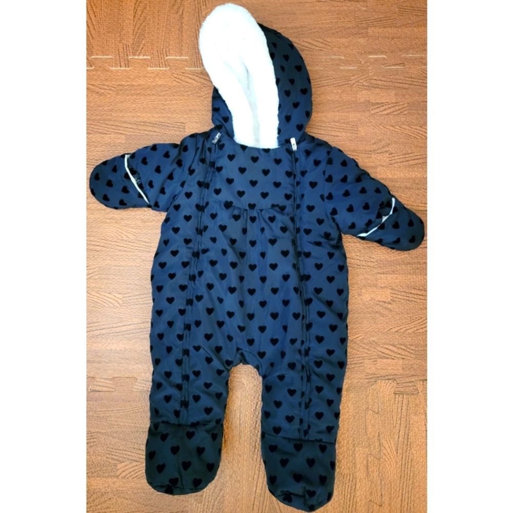 Jacadi baby bunting/snowsuit 6 months